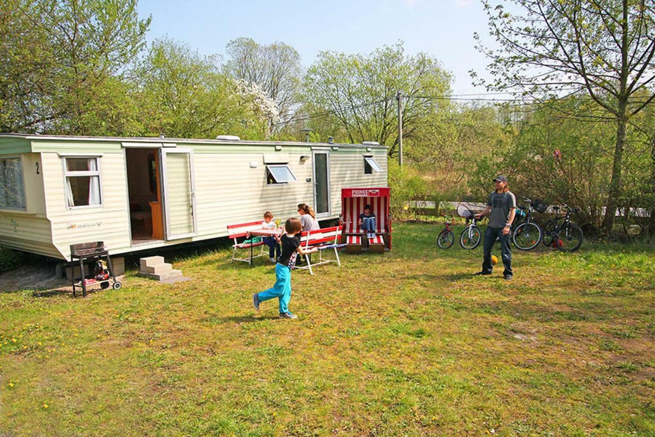 Mobilhome Markgrafenheide Fuer Familie Und Monteure Eksteriør bilde
